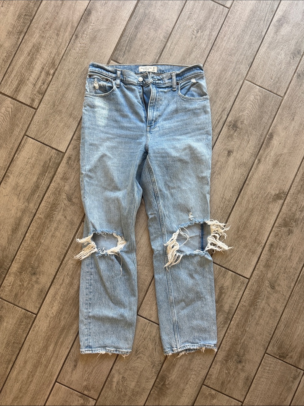 Abercrombie & Fitch 90s straight ultra high rise jeans